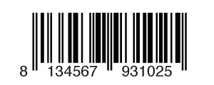 Barcode Typ EAN-13