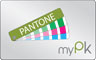 Plastikkarten mit Pantone