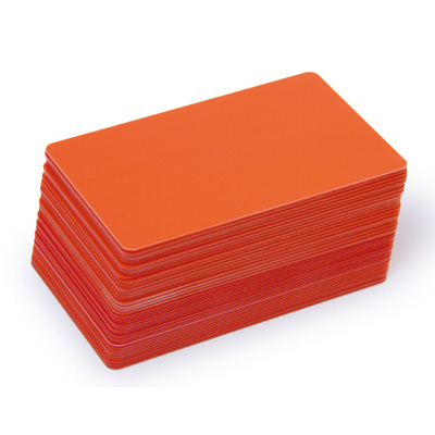 Blankokarten orange