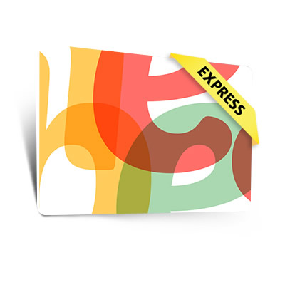 Standardkarten Express (0,76 mm)