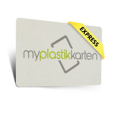 Dünne Plastikkarten Express (0,50 mm)